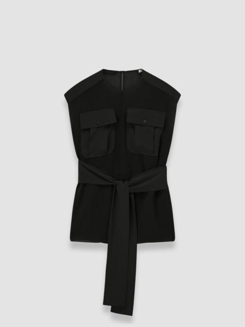 Kniza Crepe de Soie Silk Blouse