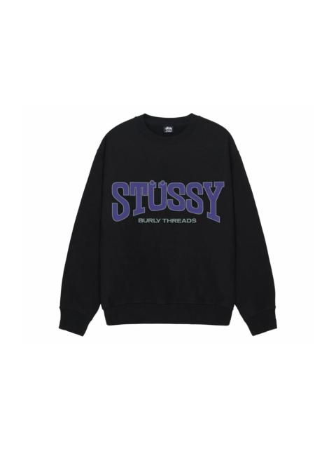 Stussy Burly Threads Crew Black