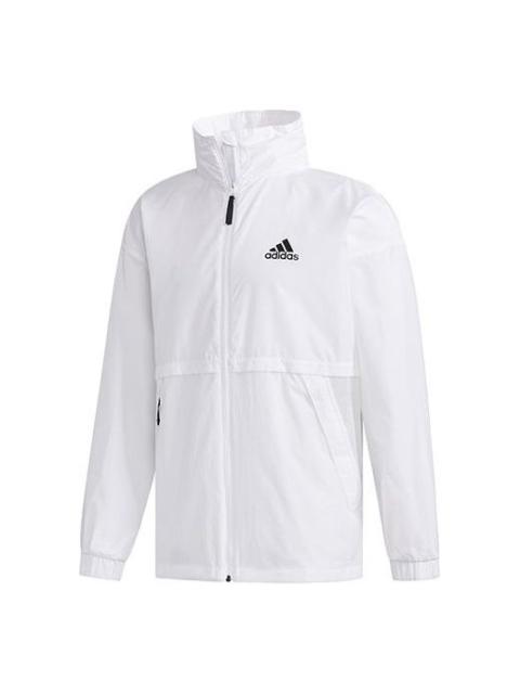 Men's adidas Outdoor Sports Jacket White FM7518