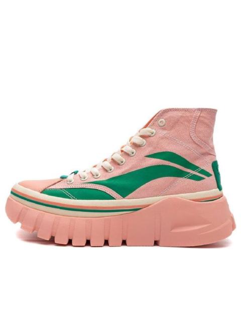 (WMNS) Li-Ning Wave Boot 'Pink Green' AGCP388-3