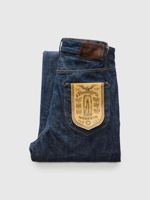 "Natural Rinsed Modesto" 13oz Selvedge Denim - Straight Fit