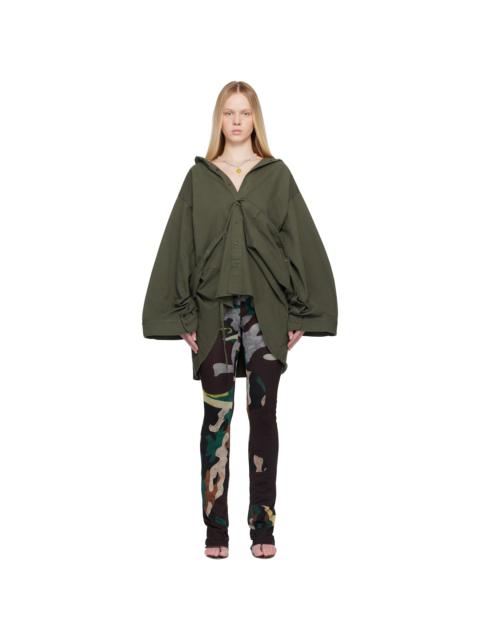 Khaki Liberated Double Overshirt