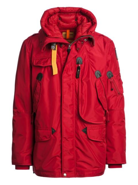 hooded padded jacket