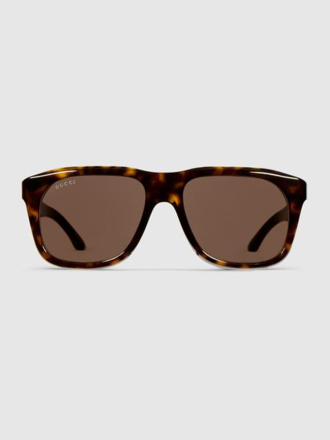 Square frame sunglasses