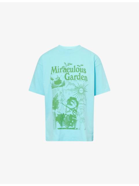 Miraculous Garden Graphic-Print Cotton T-Shirt
