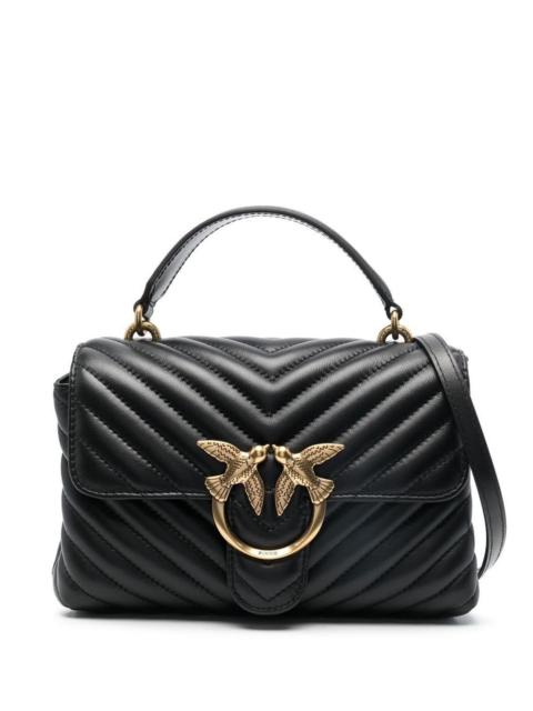 Pinko Love Quilted Top-handle Bag