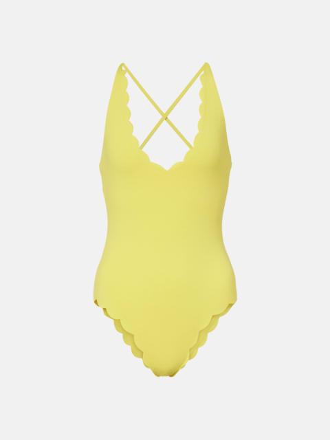 North scalloped swimsuit