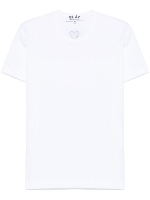 signature heart-patch T-shirt