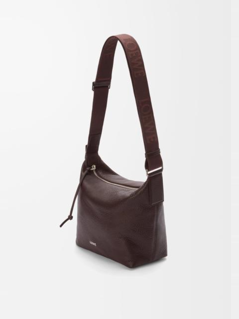 Small Cubi crossbody bag in supple grained calfskin