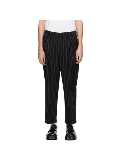 Black Carrot-Fit Trousers