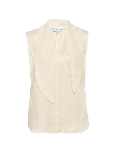 tie-detail sleeveless top