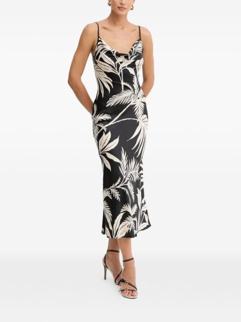 New Akilina spaghetti-strap midi dress