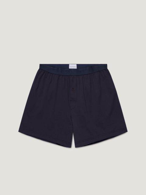 Superfine Cotton One‑Button Boxer Shorts