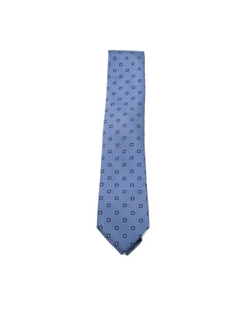 geometric-pattern tie