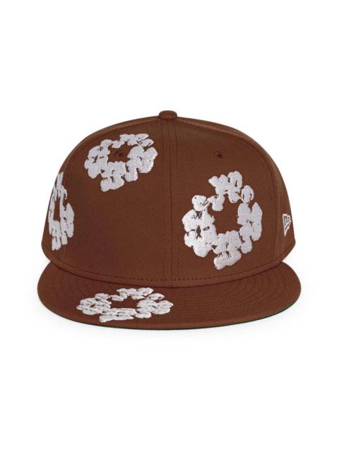 Denim Tears New Era Cotton Wreath 59/50 Cap Brown