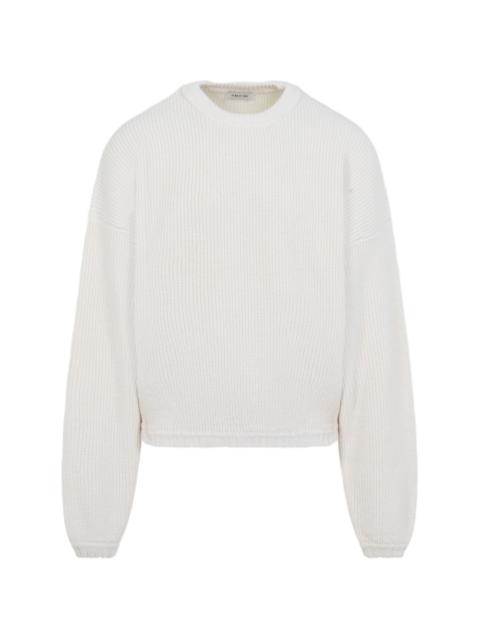 ribbed knit jumper