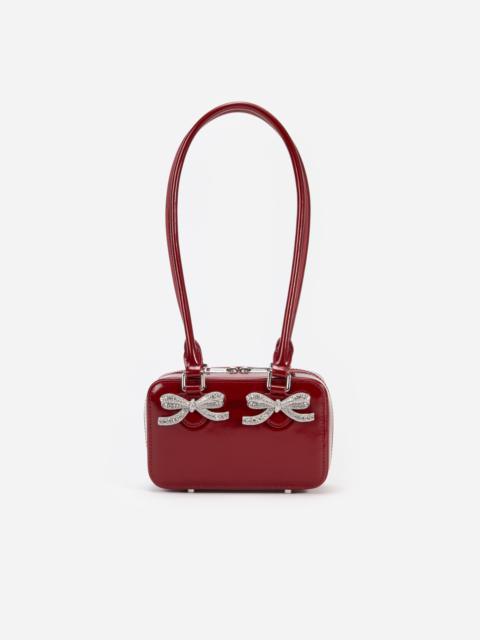 Burgundy Leather Shoulder Bag