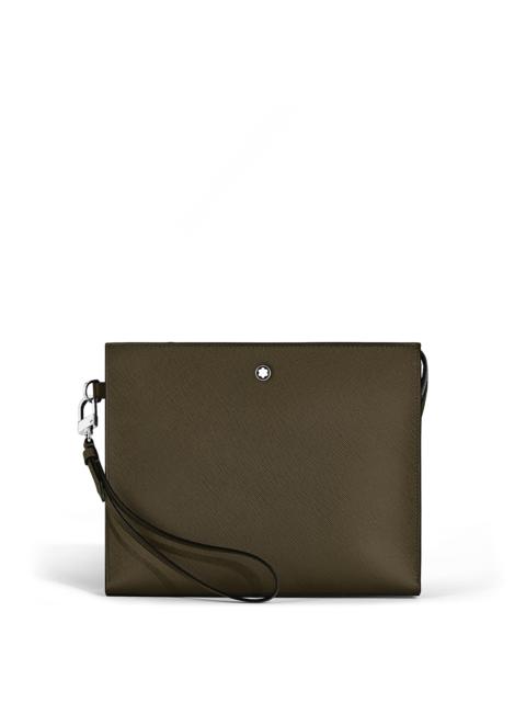 CLUTCH IN SARTORIAL LEATHER