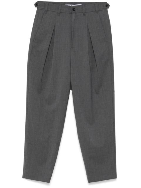 two-tuck wide trousers