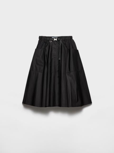 Re-Nylon circle skirt
