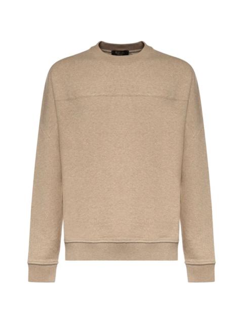 crew-neck sweatshirt