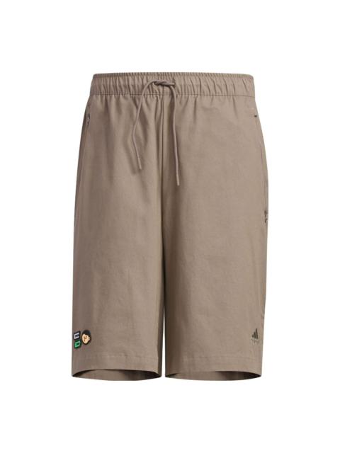 adidas Graphic Woven Shorts 'Khaki' IA8176