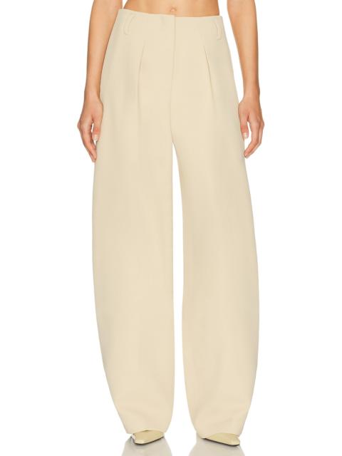 The Baggy Barrel Trouser in Very Heavy Crepe