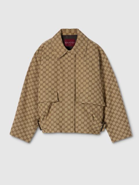 GG canvas bomber jacket