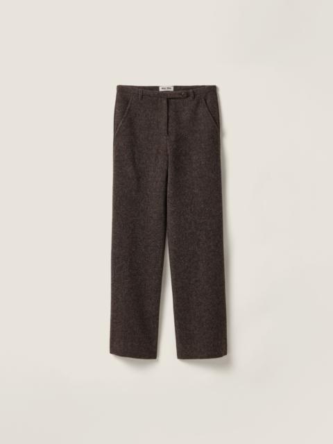 Light Shetland wool pants