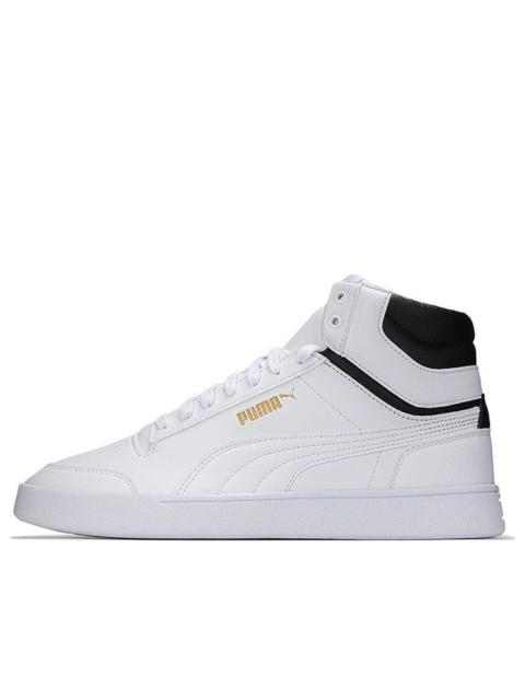 PUMA Shuffle Mid 'White Black Gold' 380748-01
