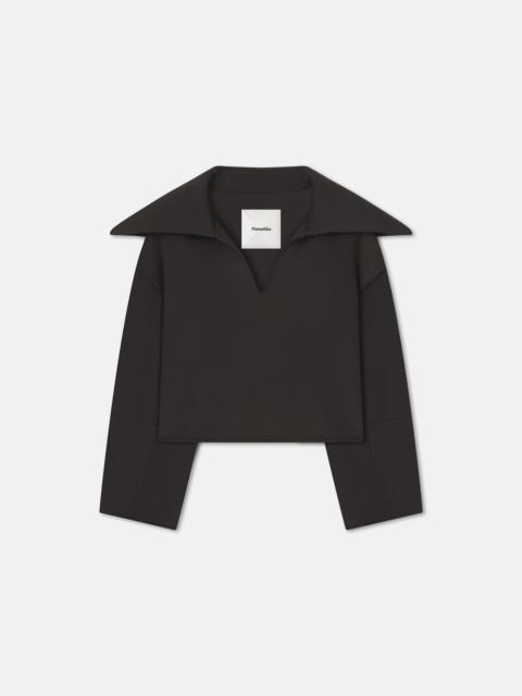 Double Wool And Silk Sweater