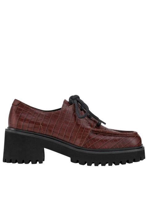 La Voyageuse Derby Pomegranate - Leather