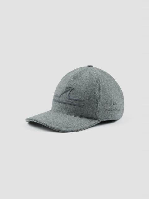 WOOL AND CASHMERE BASEBALL CAP