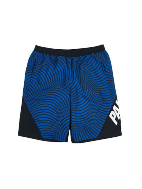 Palace Swirl Shorts Blue/White