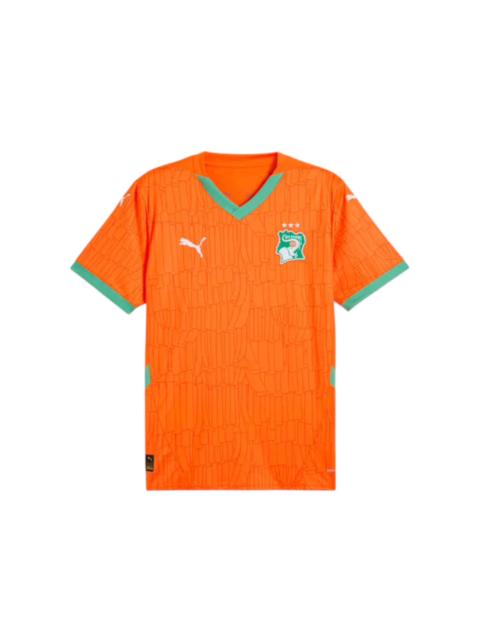 Puma Cote d'Ivoire 2025 Home Replica Jersey Jersey Rickie Orange/Jade Frost