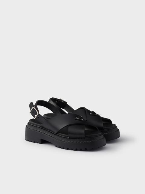 Rubber sandals
