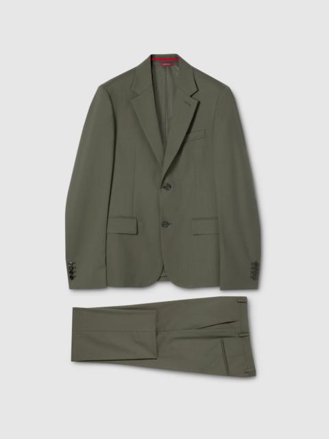 Light wool suit