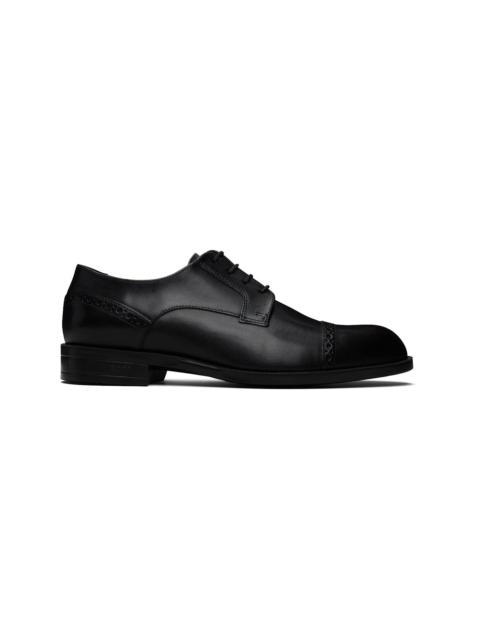 Black Leather Derbys