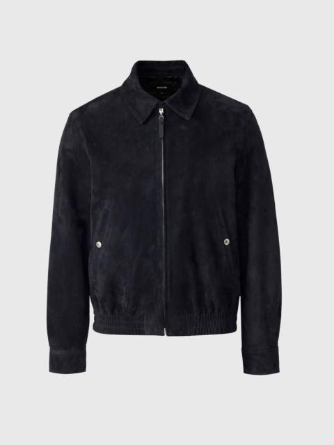 GIOVANNI-SU Suede Bomber Jacket