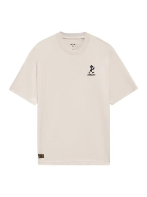 Li-Ning x Disney Pinocchio Graphic T-shirt 'Beige' AHSS451-1