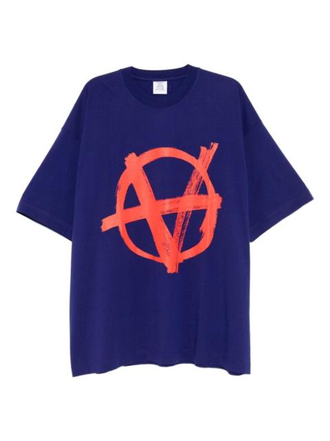 graphic-printed T-shirt