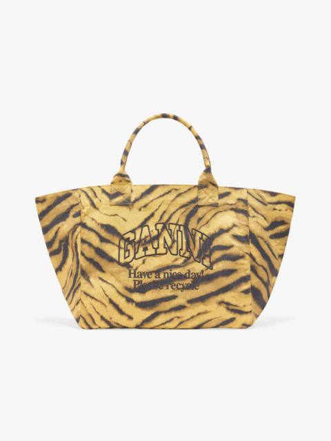 ZEBRA PRINT XXL TOTE