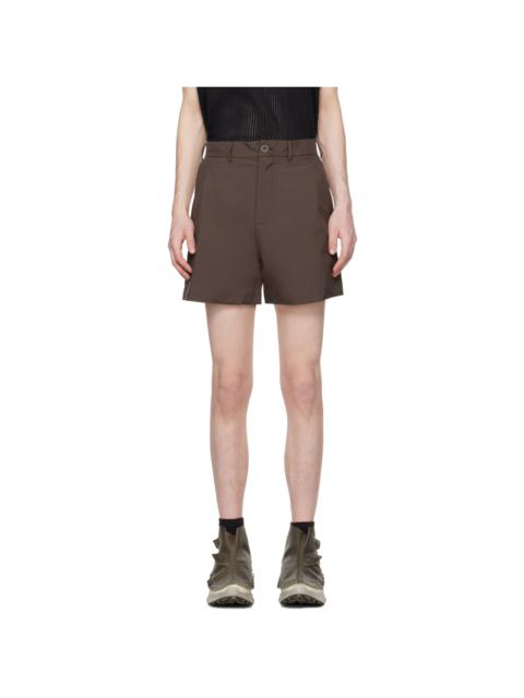 Brown Stufur Shorts