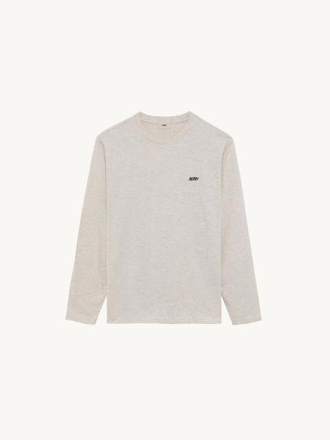 UNISEX LONG-SLEEVE EMBROIDERED AUTRY LOGO TEE