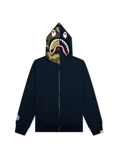 1ST SHARK FULL ZIP HOODIE - NAVY
