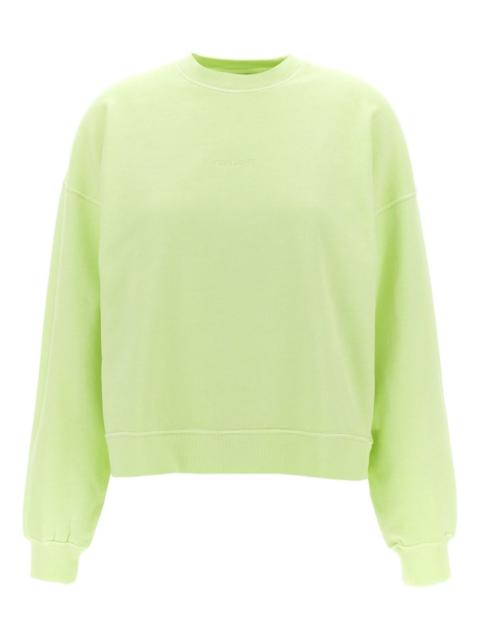 logo-embroidered sweatshirt