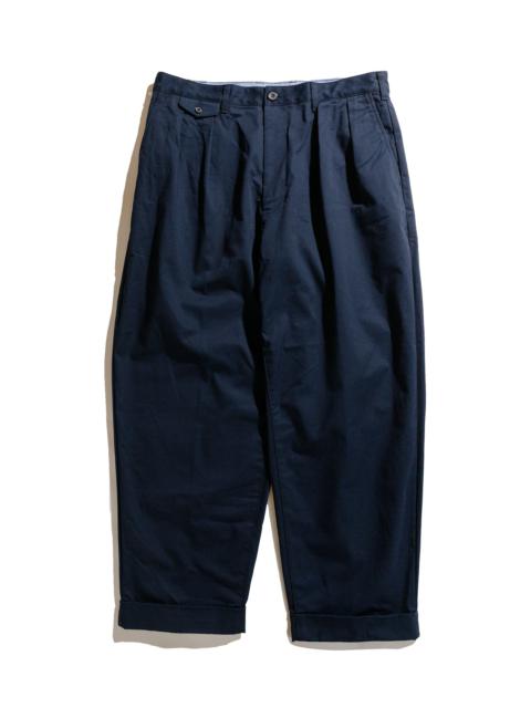 2Pleats Twill Dark Navy