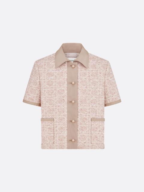 Macrocannage Short-Sleeved Jacket