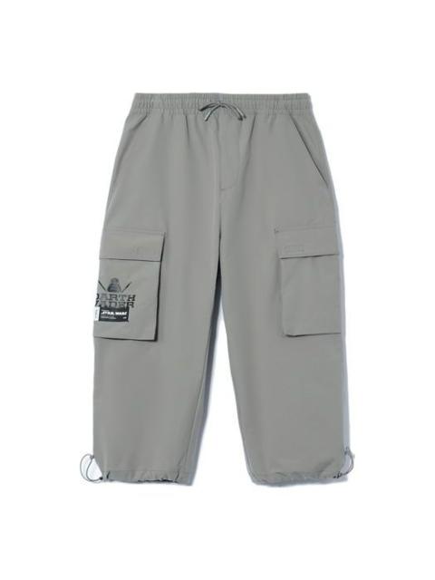 Li-Ning x Star Wars Graphic Cropped Pants 'Grey' AKQR115-1