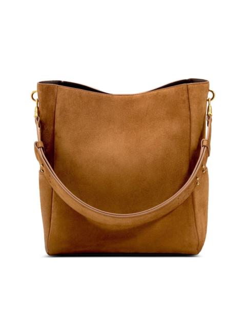 Carrousel leather bucket bag